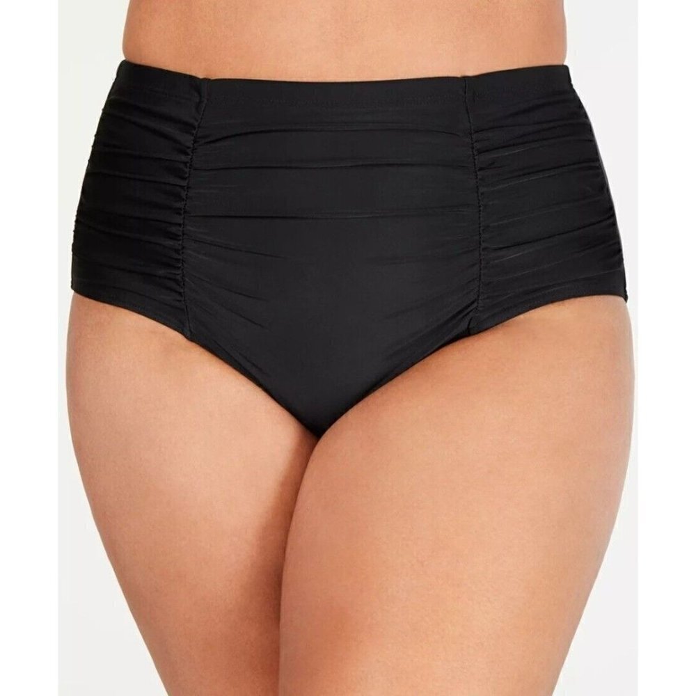 Island Escape Size High-Waist Bikini Bottoms,  24W. New With Tags.